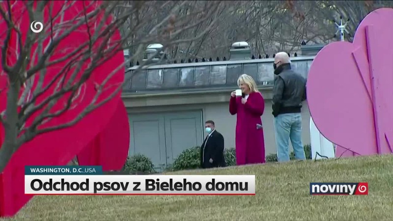 Odchod psov z Bieleho domu