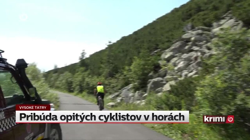 Pribúda opitých cyklistov v horách