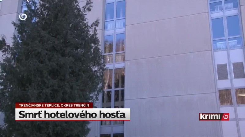 Smrť hotelového hosťa