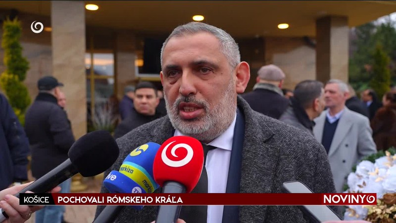 POCHOVALI RÓMSKEHO KRÁĽA