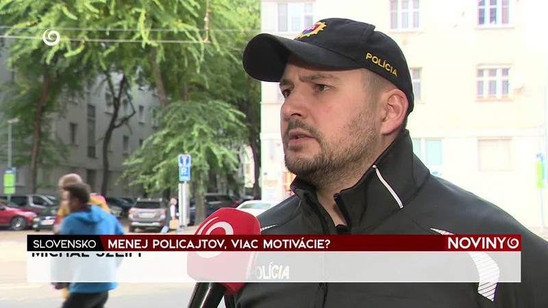 MENEJ POLICAJTOV, VIAC MOTIVÁCIE?