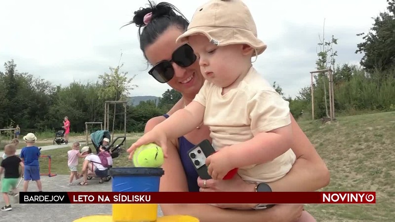 LETO NA SÍDLISKU