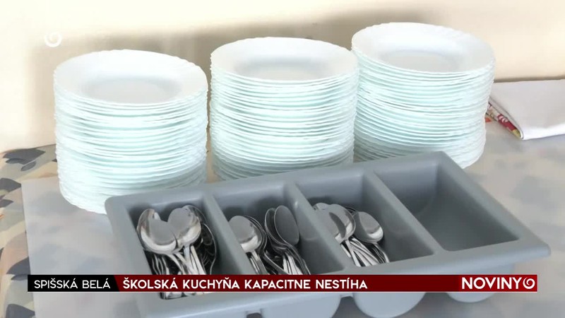 ŠKOLSKÁ KUCHYŇA KAPACITNE NESTÍHA