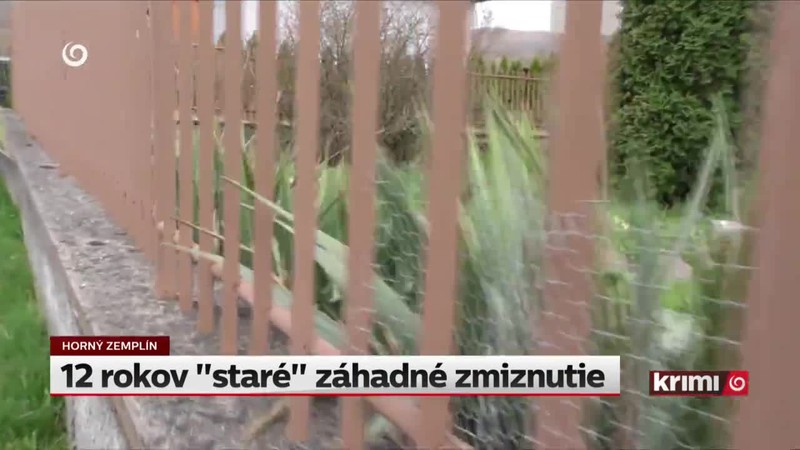12 rokov "staré" záhadné zmiznutie