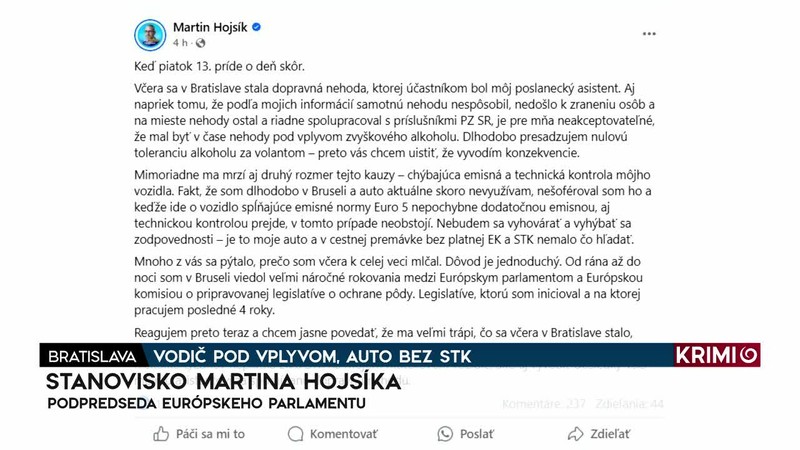 VODIČ POD VPLYVOM, AUTO BEZ STK