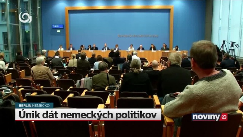Únik dát nemeckých politikov