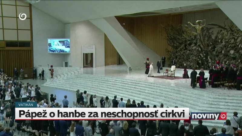 Pápež o hanbe za neschopnosť cirkvi