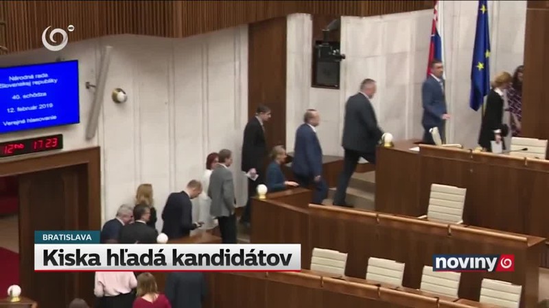 Kiska hľadá kandidátov
