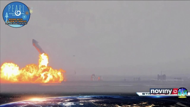Ďalšia explózia rakety Starship