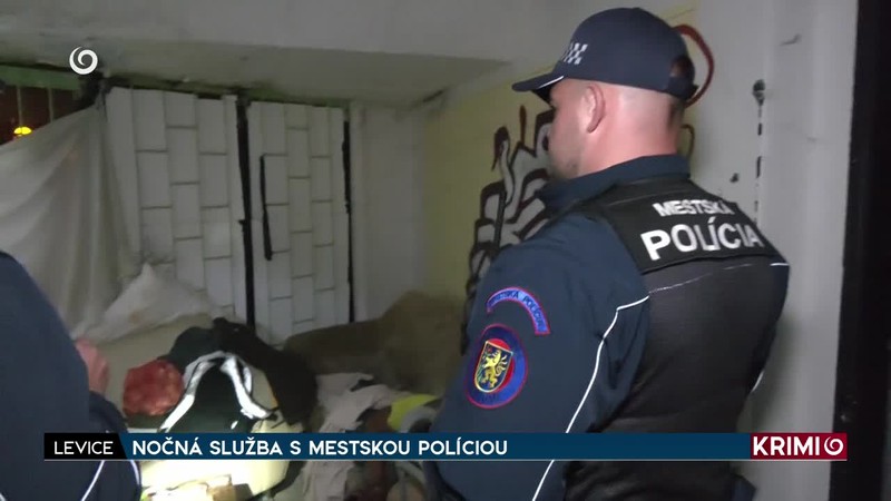 NOČNÁ SLUŽBA S MESTSKOU POLÍCIOU
