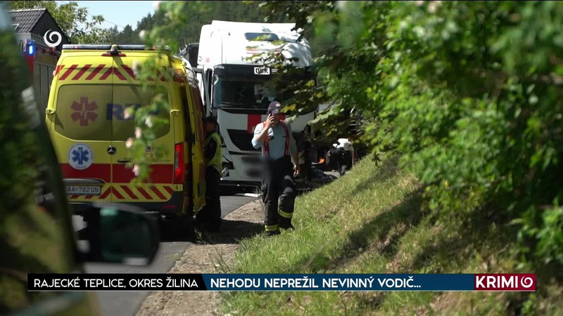 NEHODU NEPREŽIL NEVINNÝ VODIČ...