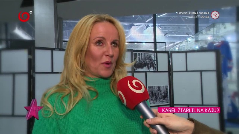 KAREL ŽIARLIL NA KÁJU? Vendula Pizingerova