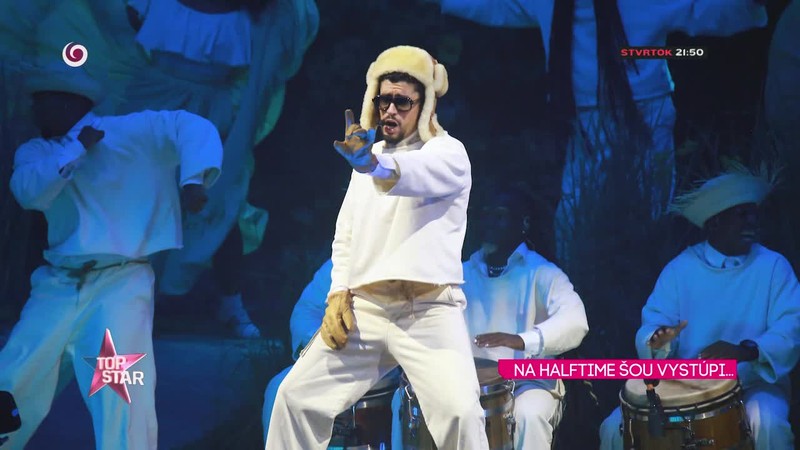 NA HALFTIME ŠOU VYSTúpi...