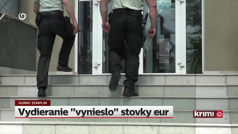 Vydieranie "vynieslo" stovky eur