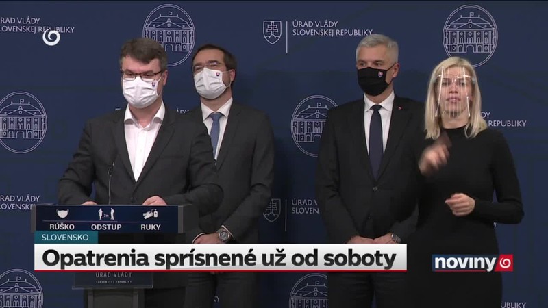 Opatrenia sprísnené už od soboty