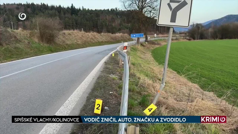 VODIČ ZNIČIL AUTO, ZNAČKU A ZVODIDLO