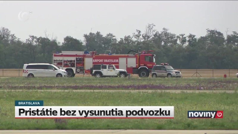 Pristátie bez vysunutia podvozku