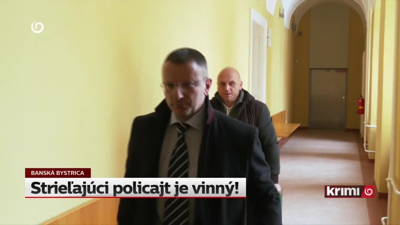 Strieľajúci policajt je vinný!