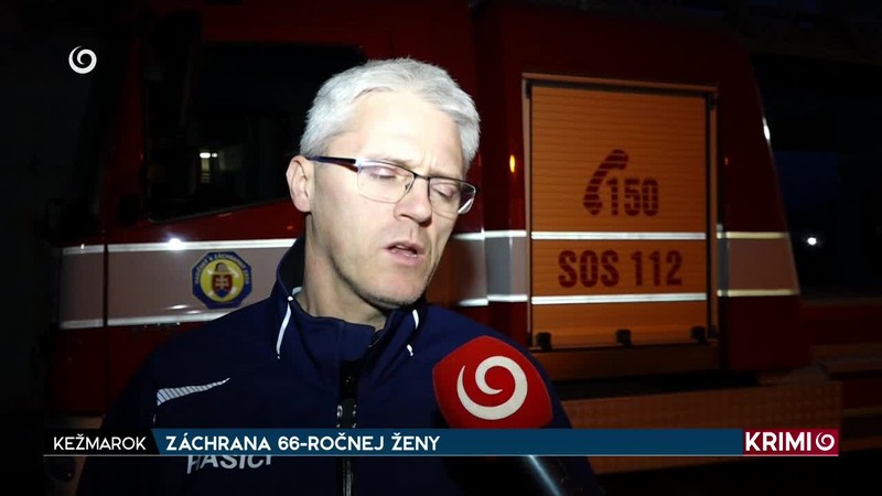 ZÁCHRANA 66-ROČNEJ ŽENY