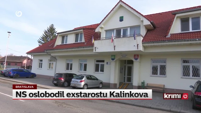 NS oslobodil exstarostu Kalinkova