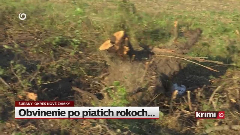 Obvinenie po piatich rokoch