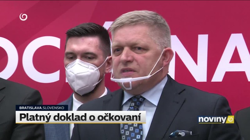 Platný doklad o očkovaní