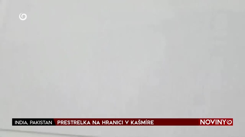 PRESTRELKA NA HRANICI V KAŠMÍRE