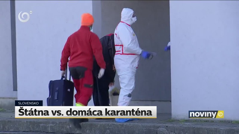 Štátna vs. domáca karanténa