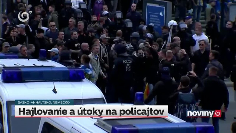 Hajlovanie a útoky na policajtov