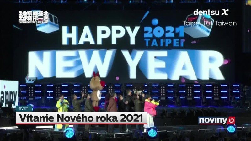 Vítanie Nového roka 2021