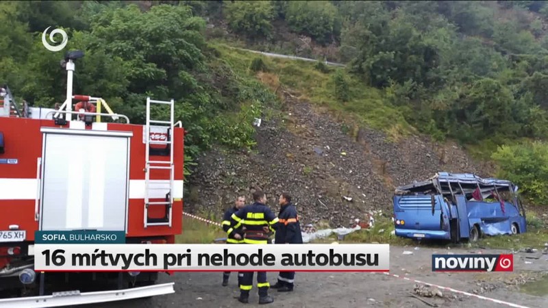 16 mŕtvych pri nehode autobusu