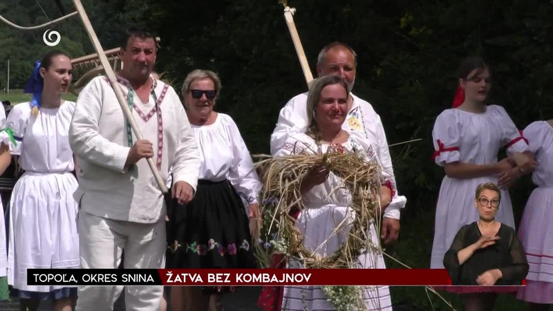 ŽATVA BEZ KOMBAJNOV