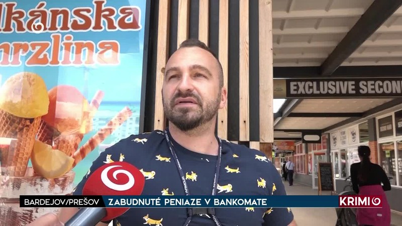 ZABUDNUTÉ PENIAZE V BANKOMATE