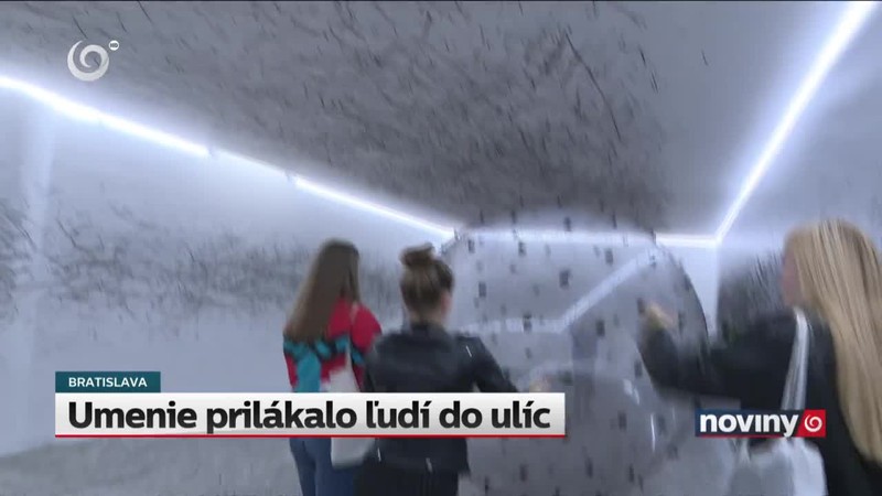 Umenie prilákalo ľudí do ulíc