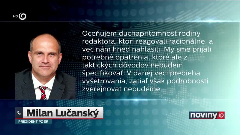 Náboj pre novinára