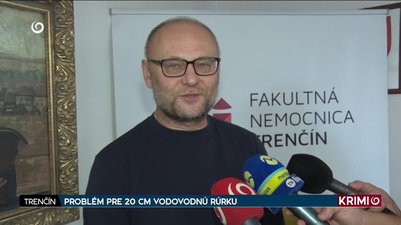 PROBLÉM PRE 20 CM VODOVODNÚ RÚRKU