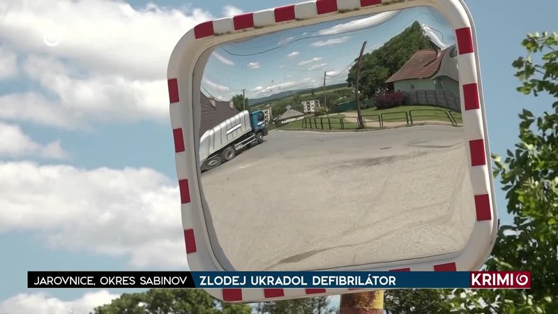 ZLODEJ UKRADOL DEFIBRILÁTOR