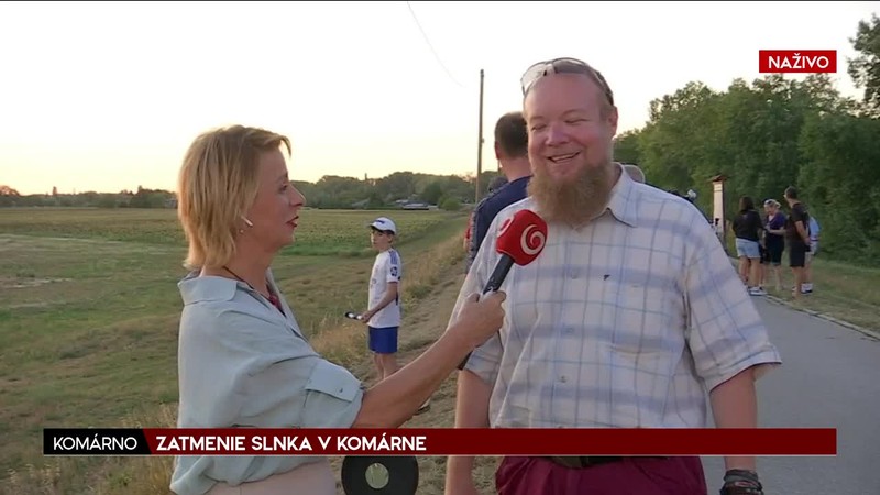 ZATMENIE SLNKA V KOMÁRNE