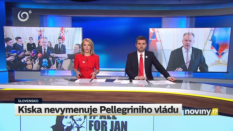 Kiska nevymenuje Pellegriniho vládu