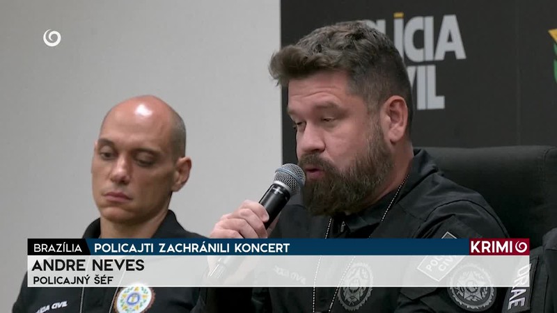 POLICAJTI ZACHRÁNILI KONCERT