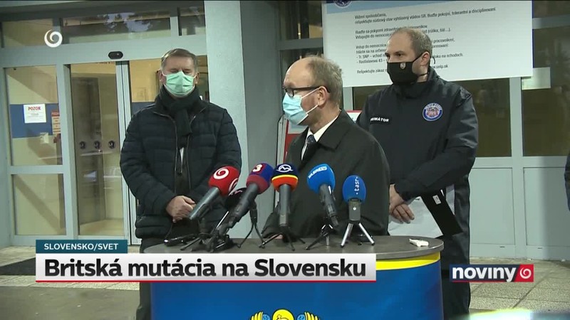 Britská mutácia na Slovensku