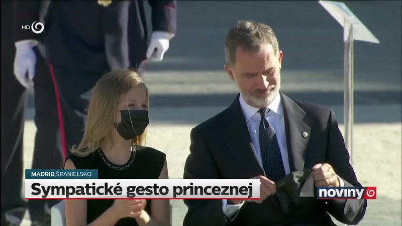 Sympatické gesto princeznej