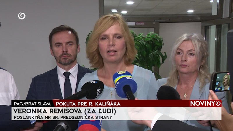 POKUTA PRE R. KALIŇÁKA