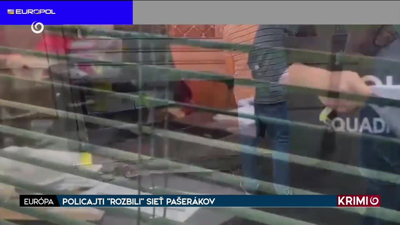 POLICAJTI "ROZBILI" SIEŤ PAŠERÁKOV