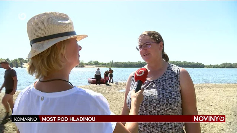 MOST POD HLADINOU
