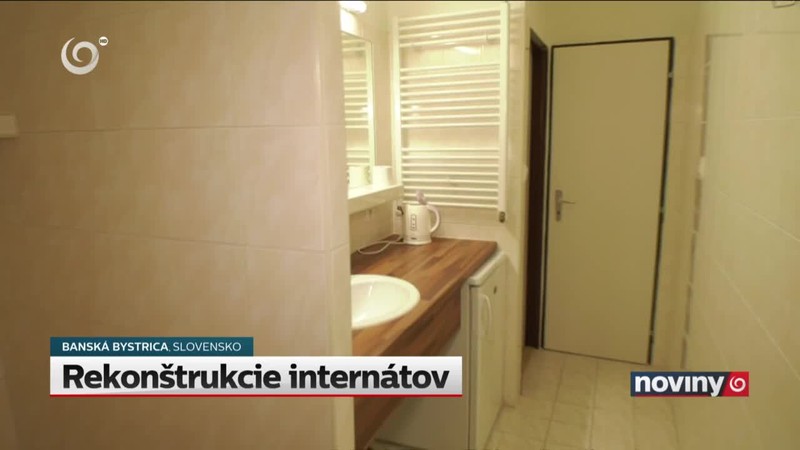 Rekonštrukcie internátov