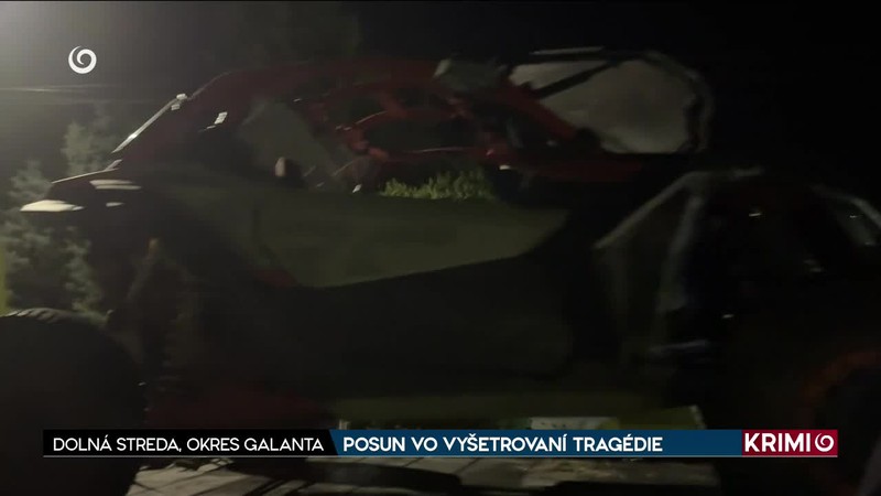 POSUN VO VYŠETROVANÍ TRAGÉDIE