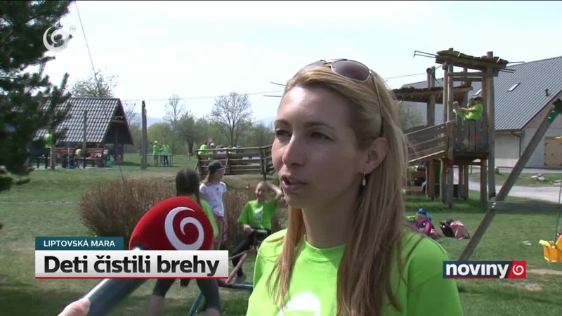 Deti čistili brehy