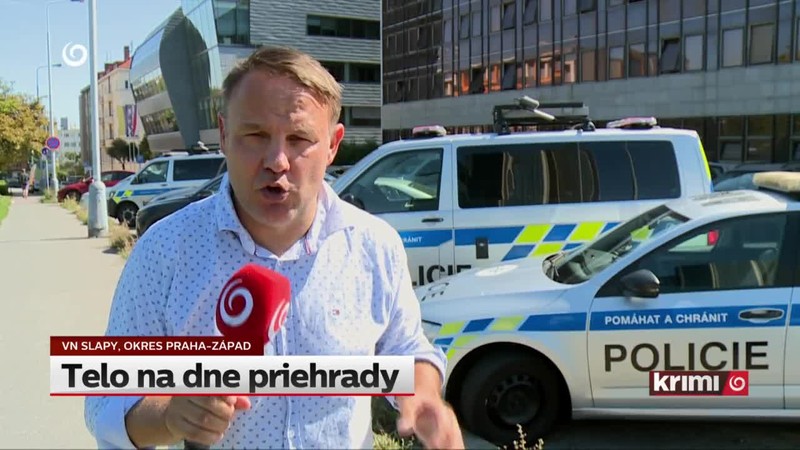 Telo na dne priehrady
