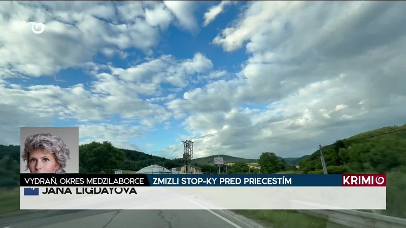 ZMIZLI STOP-KY PRED PRIECESTÍM